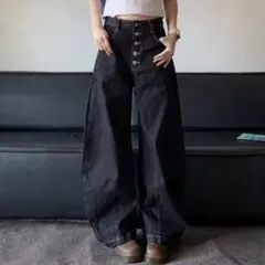 バギーデニム 地底人 elevg.e.e.k Mサイズ