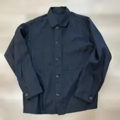 ユニクロC 26SS プレミアムリネンシャツジャケット XL 黒 - メルカリ