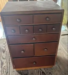 昭和レトロ　観音開き　タンス　1段 昭和レトロ 観音開き タンス 1段