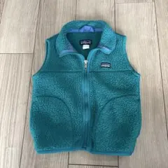 patagonia ターコイズ 5Tフリースベスト