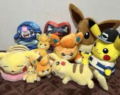 ポケモンぬいぐるみ　パモ　ピカチュウ　イーブイ　まとめ売り