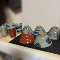 瀬戸本業窯和食器セット 皿 .茶碗.片口鉢 ぐい呑み5点セット - メルカリ