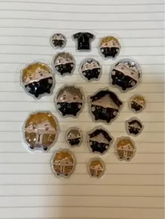 ハイキュー!! ふわコロりんぷっクリアデコシール　稲荷崎