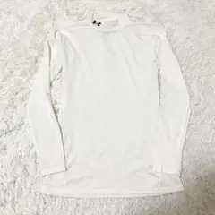 Under Armour ホワイト 長袖 アンダーシャツ