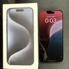 iPhone15pro 256G simフリー
