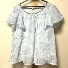 COLZA 花柄 チュニック 半袖 Lサイズのサムネイル