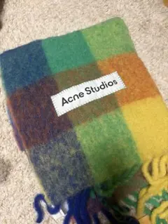 Acne Studios マフラー チェック柄