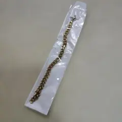 【匿名配送】ゴールドチェーンブレスレット