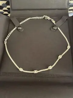 CHANEL ココマーク チョーカー ネックレス シルバーのサムネイル