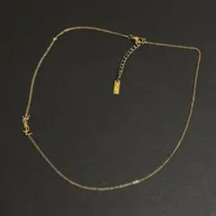 YSL ロゴ ネックレス ゴールド ノベルティのサムネイル