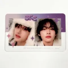 StrayKids Qoo10アルバム特典クリアトレカ　リノ　バンチャン