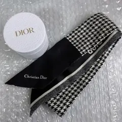 Christian Dior ミッツァ スカーフ 千鳥格子 - メルカリ