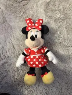 ミニーちゃん ぬいぐるみバッチ