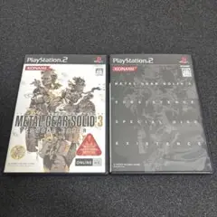 PS2 メタルギア ソリッド3 SNAKE EATER とおまけ