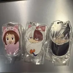 僕のヒーローアカデミア　ヒロアカ おくるみチャーム 轟焦凍　お茶子 飯田