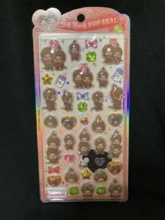 【正規品】 うるちゅるポップシール　モンチッチ