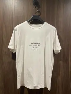 Saturdays NYC　Tシャツ　ホワイト