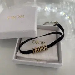 DIOR チョーカー　ゴールド