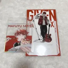 ギヴン展encore bigアクリルスタンド クリアミニ色紙　真冬