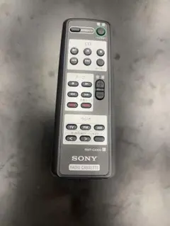 リ103 SONY ラジオカセット用リモコン RMT-CA100 本体のサムネイル