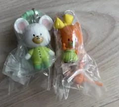 くまのがっこう カラフルマルチチャーム ルル　デイビット　2点セット