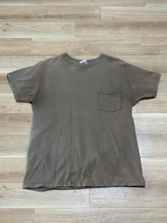 USA製　グッドウエア ポケットTシャツ　グッドフェード