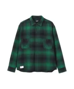 STUSSY×WOOLRICH ステューシー ウールリッチ ワークシャツ - メルカリ
