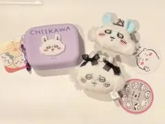 み様　ちいかわ　モモンガ　シリコンポーチ　がま口