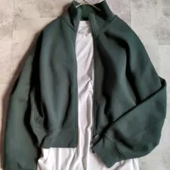 スウェットブルゾン