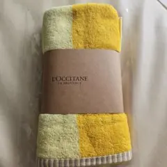 L'OCCITANE リバーシブルバスタオル イエロー