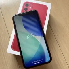 iPhone11 128GB PRODUCT RED SIMフリー 箱付属品あり