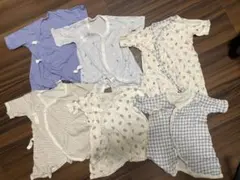 ベビー肌着セット 50-60cm未満 6点