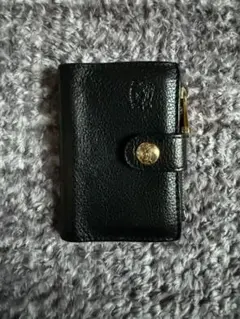 黒いレザー イルビゾンテ　コインパース