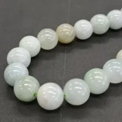 【感謝大特価50％OFFお客様支持多数】翡翠 8㎜ 26玉 No4394