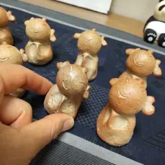 お地蔵さま 8体 備前焼 117 - メルカリ