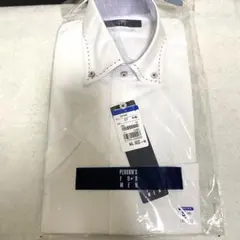 洋服の青山　ビジネスシャツ　Y 半袖　ボタンダウン　37 Sサイズ