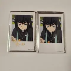 鬼滅の刃 時透 無一郎　チェキ風ブロマイド 箔押し ノーマル　２枚セット 鬼滅の刃 時透 無一郎 チェキ風ブロマイド 箔押し ノーマル 2枚セット