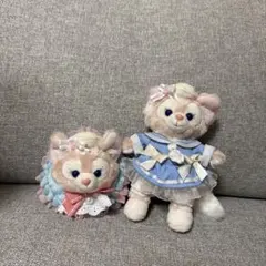 リーナベルぬいぐるみバッジ ストラップ シェリーメイぬいぐるみバッジ