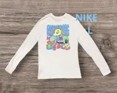 ★未使用！ NIKEロングTシャツ/ホワイト/L/メンズ