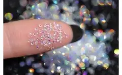 ピクシー ストーン　オーロラ　ネイル パーツ　レジン　デコ ワンホン ビーズ