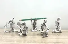 【5体】どくろ スカル 置物 置き物 髑髏 骸骨 ガイコツ インテリア オブジェ