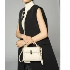 セルフォード　ペプラム　パールジレ　ロングベスト　オケージョン　YOKOCHAN 洗える】ペプラムパールジレ(ジレ)｜OUTER（アウター）｜CELFORD（セル