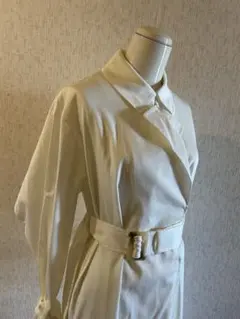 ジルスチュアート　スプリングコート　白　ロング