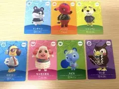あつまれどうぶつの森 amiiboカード 7枚セット（ちゃちゃまる・スピカ他）