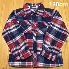 130cm チェックシャツ
