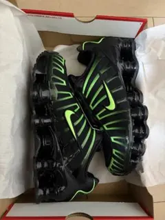 Nike shox TL ブラック グリーン 26