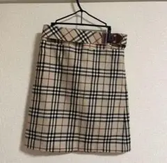 BURBERRY LONDON BLUE LABEL ミニスカート　チェック柄