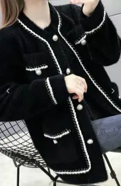 Forcement　定価9579円　フォースメント　シャギーニットカーディガン