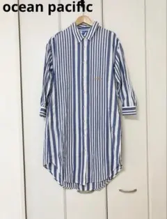 ocean pacific シャツワンピース M コットン100 ゆったり