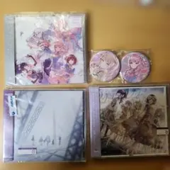 プロセカ　ニーゴ　cd三枚セット　特典ポスターと缶バッジつき